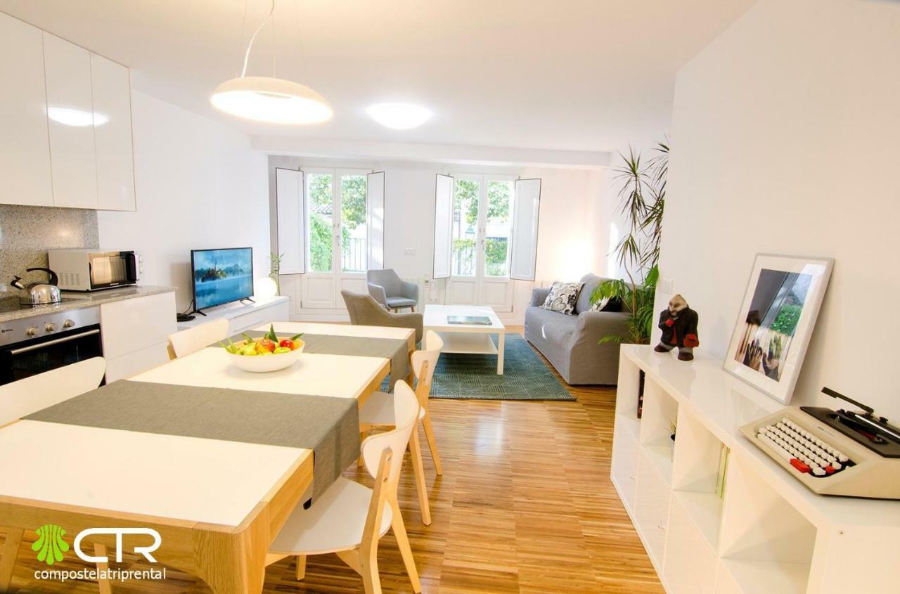 Ferienwohnung Next To Cathedral With Garden Santiago de Compostela Exterior foto