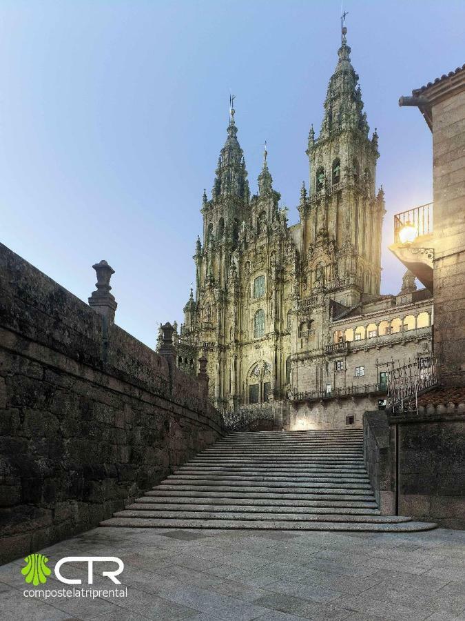 Ferienwohnung Next To Cathedral With Garden Santiago de Compostela Exterior foto